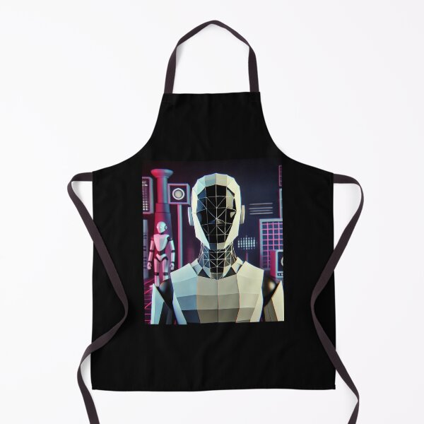 Item preview, humanoid robot art designed and sold by TEEJAMBOREE.