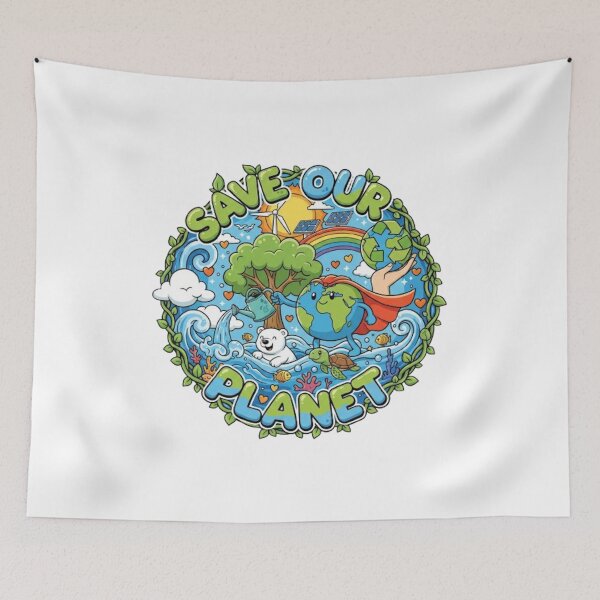 Item preview, SAVE OUR PLANET designed and sold by likbatonboot.