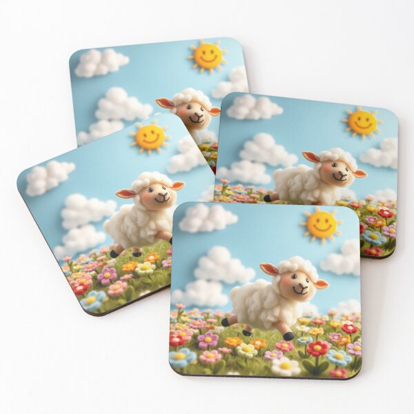 Item preview, Felted Friends Barnyard and Beyond Little Sheep designed and sold by CuddleFish Creations.