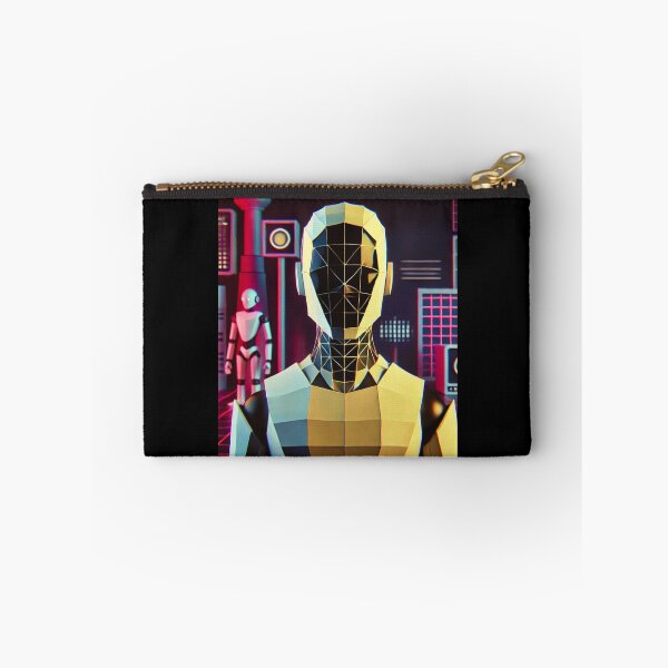 Item preview, humanoid robot art designed and sold by TEEJAMBOREE.