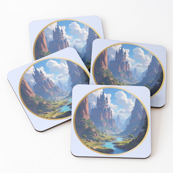 Item preview, A Fantasy World - Beyond the Valley designed and sold by PriyaMagic.