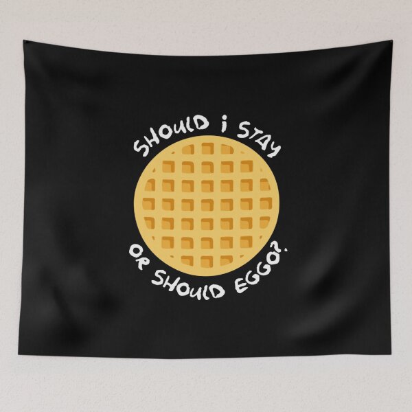 Item preview, Should I Stay Or Should Eggo designed and sold by rossvictoria.