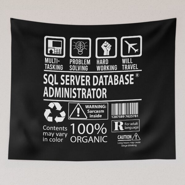 Item preview, Sql Server Database Administrator designed and sold by chancjami9236.
