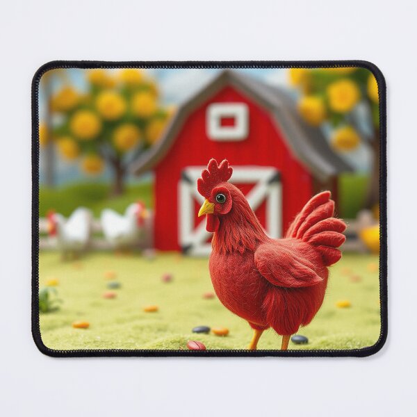 Item preview, Felted Friends Barnyard and Beyond Red Hen designed and sold by CuddleFish Creations.