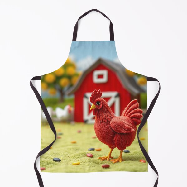 Item preview, Felted Friends Barnyard and Beyond Red Hen designed and sold by CuddleFish Creations.