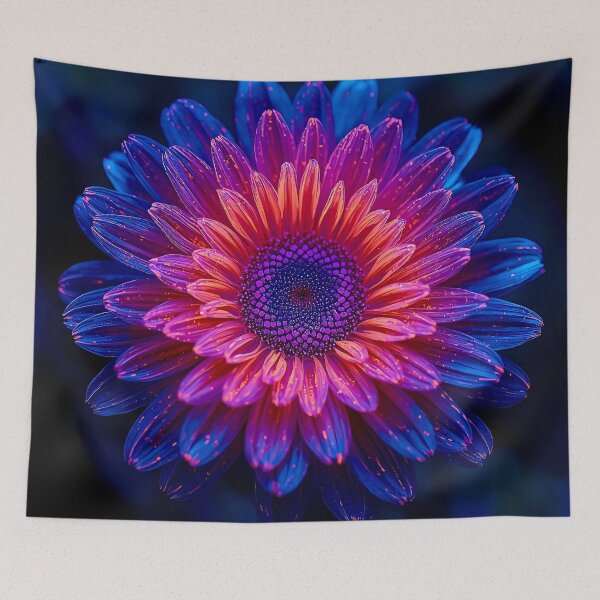 Item preview, Crystalline Cascade - Macro Flower Art Print designed and sold by Then & Now Flora.
