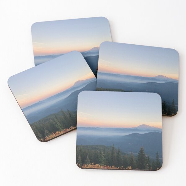 Item preview, Mount Rainier’s Dawn designed and sold by 3 Square Hollow Trading Post.
