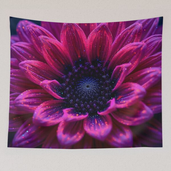 Item preview, Fuchsia Nebula - Macro Flower Art Print designed and sold by Then & Now Flora.
