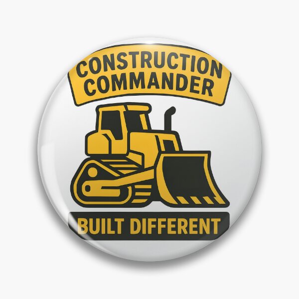 Item preview, Construction Commander Built Different designed and sold by TeeTimeTreasure.