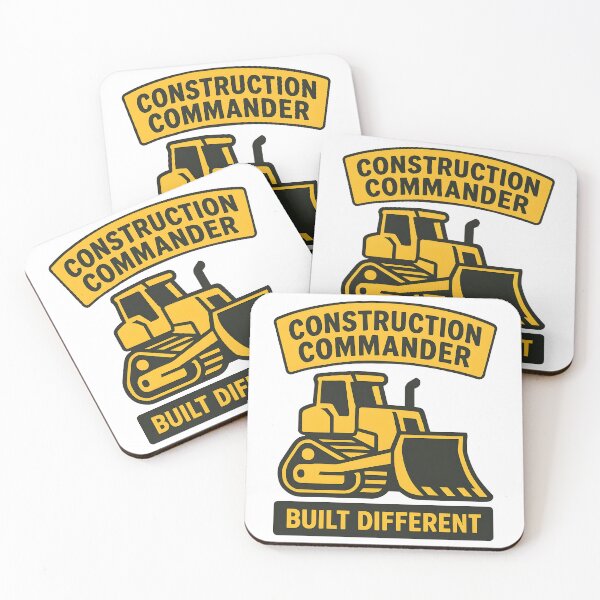 Item preview, Construction Commander Built Different designed and sold by TeeTimeTreasure.