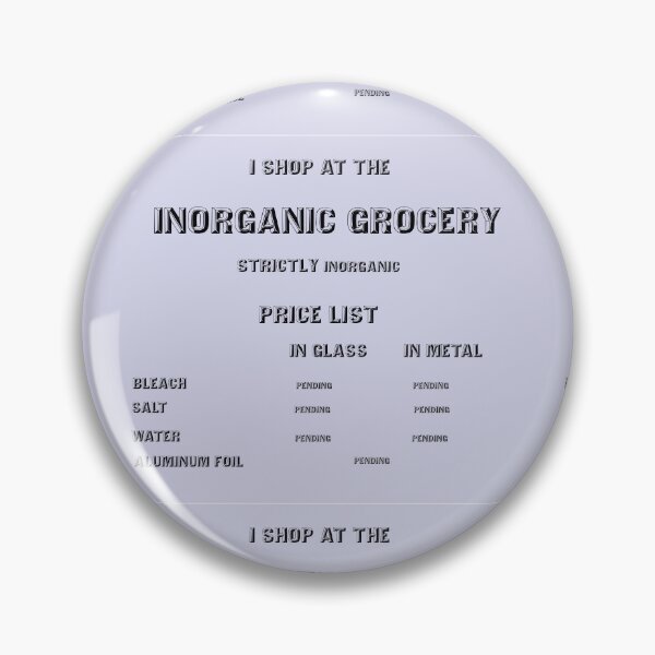 Item preview, Inorganic grocery all-in-one designed and sold by sparkysrandom.