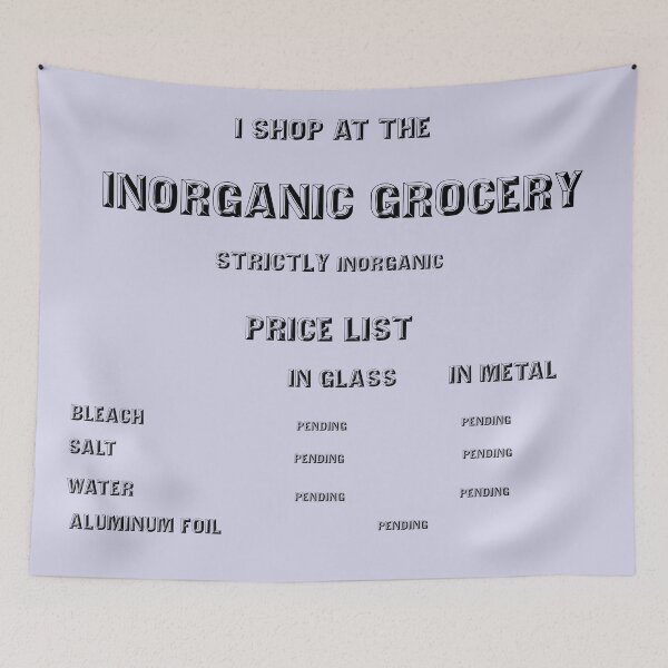 Item preview, Inorganic grocery all-in-one designed and sold by sparkysrandom.