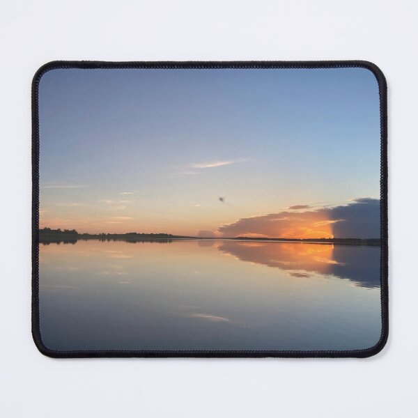 Item preview, Lightning in the Sky? – Sunset Over Shadowed Water designed and sold by 3 Square Hollow Trading Post.