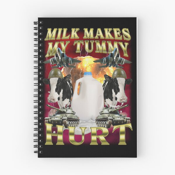 Item preview, Milk Makes My Tummy Hurt Funny Tummy Ache  designed and sold by AnoukPruvost.
