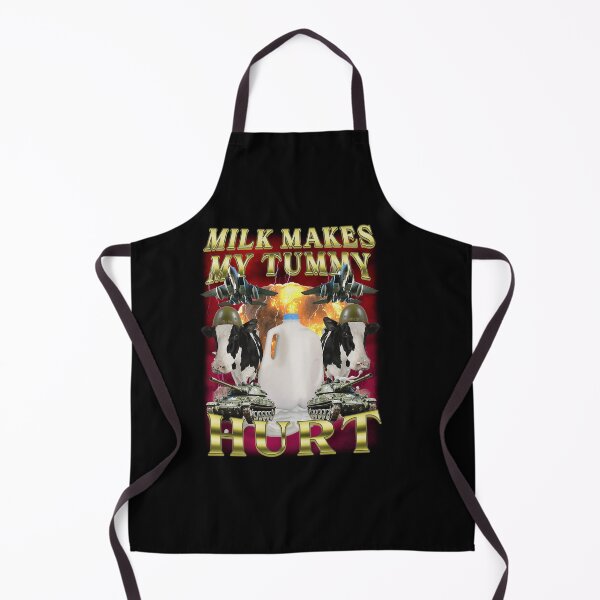 Item preview, Milk Makes My Tummy Hurt Funny Tummy Ache  designed and sold by AnoukPruvost.