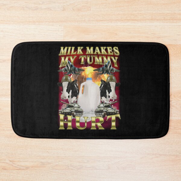 Item preview, Milk Makes My Tummy Hurt Funny Tummy Ache  designed and sold by AnoukPruvost.