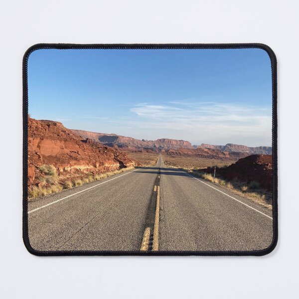 Item preview, Endless Desert Highway — Utah Red Rock Roadscape designed and sold by 3 Square Hollow Trading Post.