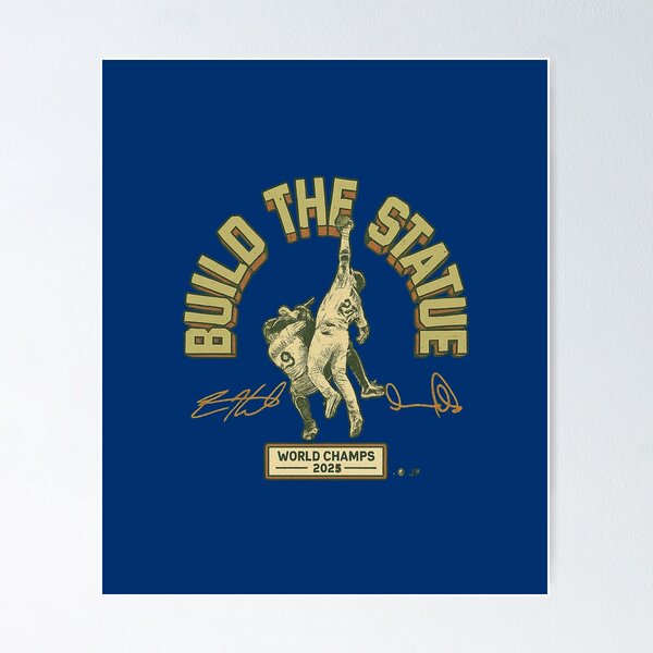 Item preview, Pages & Hernandez - Build The Statue - LA Baseball Vintage designed and sold by FlashNyChips.