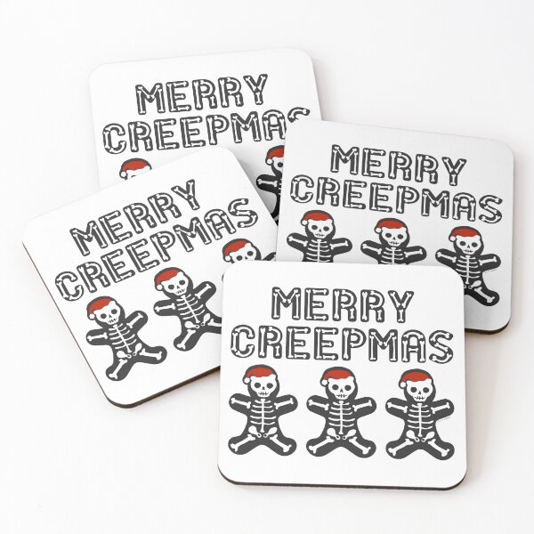 Item preview, Merry Creepmas Skeleton Gingerbread Men designed and sold by ArtVixen.