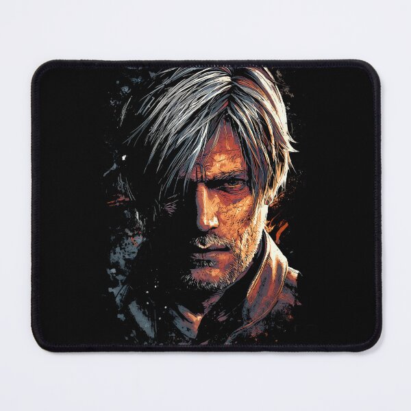 Item preview, Grizzled Leon S Kennedy Resident Evil 9 Requiem Jacket RPD Rookie T-Shirt designed and sold by Senpaiwaves.