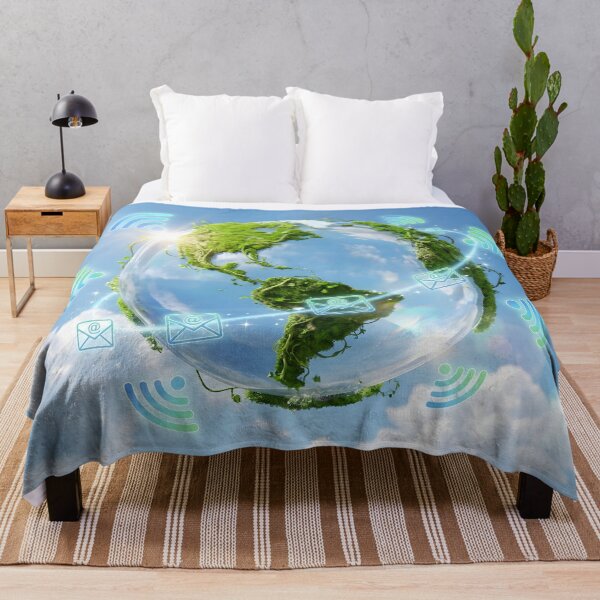 Item preview, Frutiger Aero Glass Earth Tech Nature designed and sold by AeroNomad.