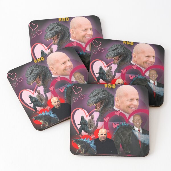 Artikelvorschau, ICH LIEBE BRUCE WILLIS UND GODZILLA! entworfen und verkauft von 11Spark11.