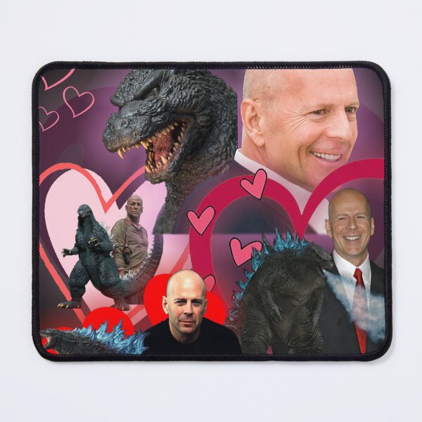 Artikelvorschau, ICH LIEBE BRUCE WILLIS UND GODZILLA! entworfen und verkauft von 11Spark11.