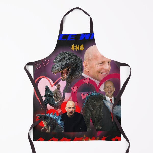 Item preview, I LOVE BRUCE WILLIS AND GODZILLA! designed and sold by 11Spark11.
