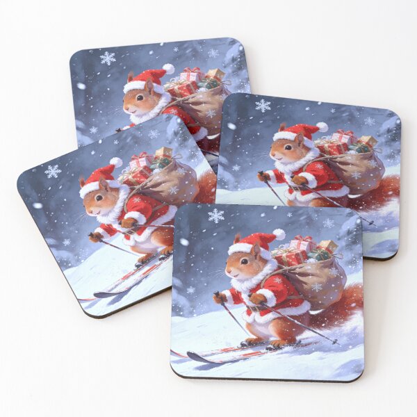 Item preview, Santa Squirrel is coming to town  designed and sold by vernonplatt.