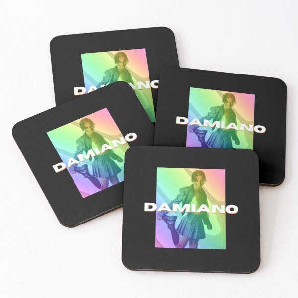 Item preview, Damiano David Rainbow Pop Aesthetic – Bold Fashion Art Edit designed and sold by markelhovardt.