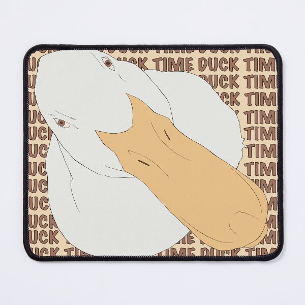 Item preview, Duck time text with serious duck designed and sold by pauli.