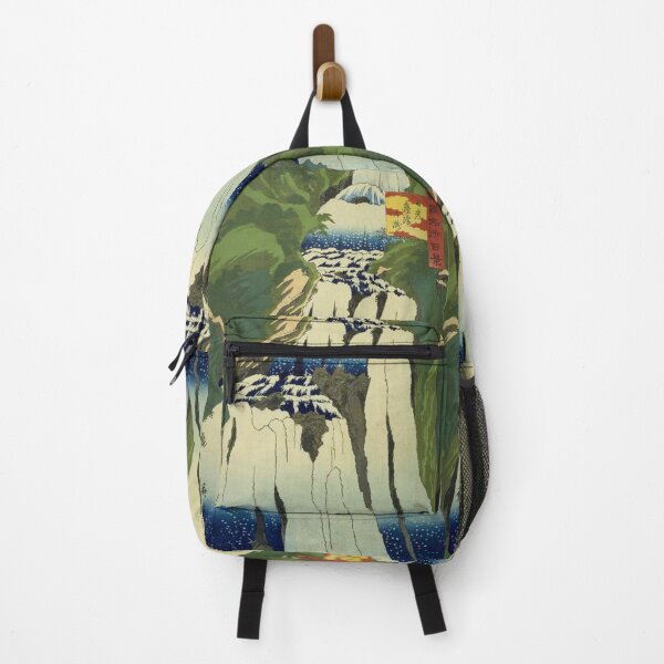Item preview, Vintage, Woodblock, Japanese art,Wall art, Nikko Water fall, Ukiyo-e by Hiroshige Utagawa, Puzzle, designed and sold by VintageJapan for Japanese woodblock, Ukiyoe, Retro art and more.