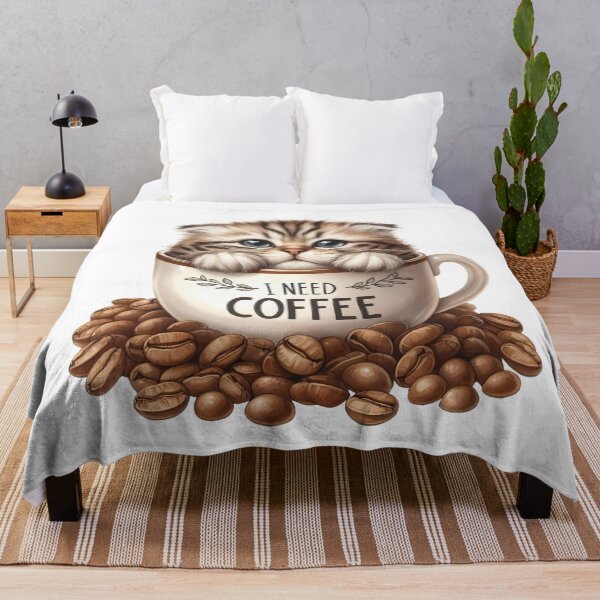 Item preview, Minimal Cute Cat Coffee Stickers – Cozy Café Style Cat Bundle designed and sold by Lulunza.