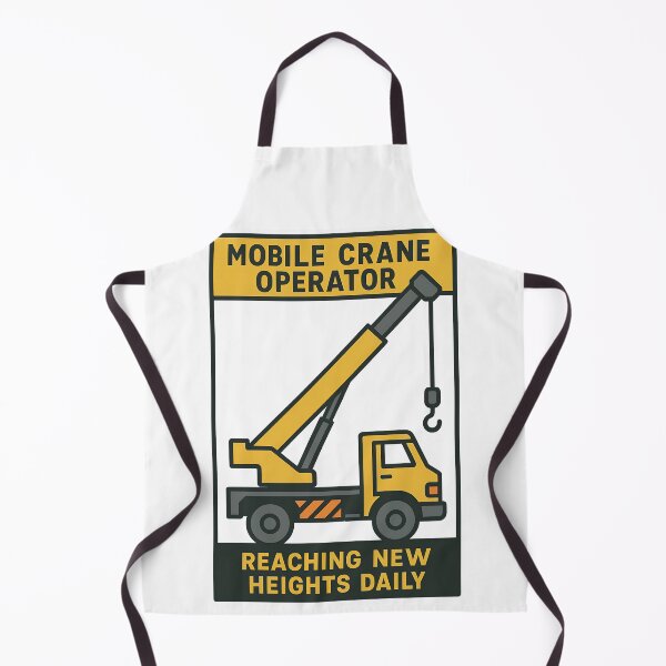 Item preview, Mobile Crane Operator Reaching New Heights Daily designed and sold by TeeTimeTreasure.