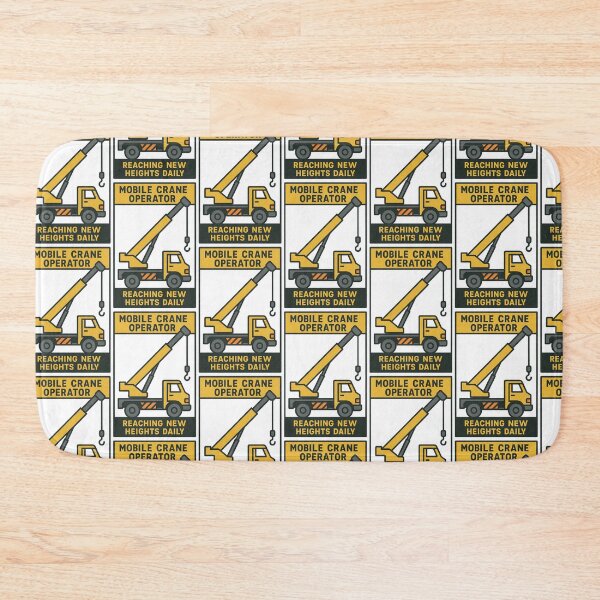 Item preview, Mobile Crane Operator Reaching New Heights Daily designed and sold by TeeTimeTreasure.