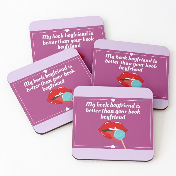 Item preview, Got a book boyfriend? Or two? No probs! I got you covered designed and sold by Mayday Designs.