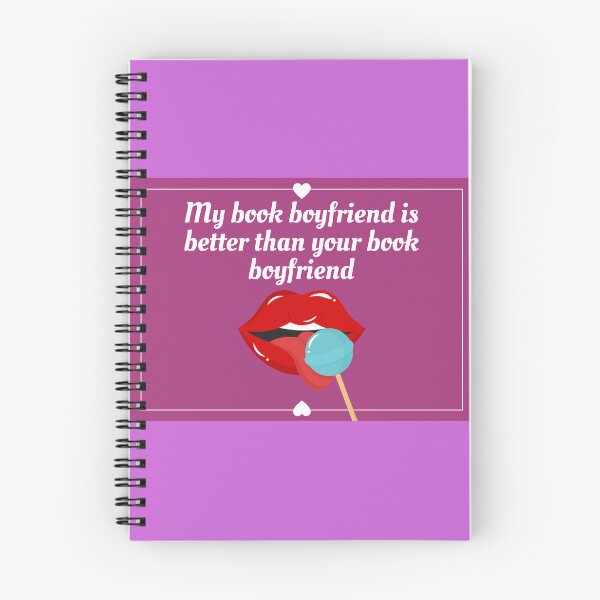 Item preview, Got a book boyfriend? Or two? No probs! I got you covered designed and sold by Mayday Designs.
