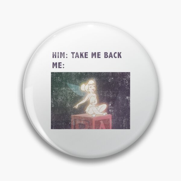 Item preview, Peter Pan Tinker Bell Him Take Me Back Meme  designed and sold by DeclaArie.