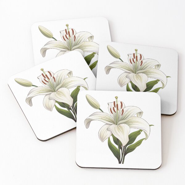 Item preview, Red Stamened Lily designed and sold by New-School-Wave.