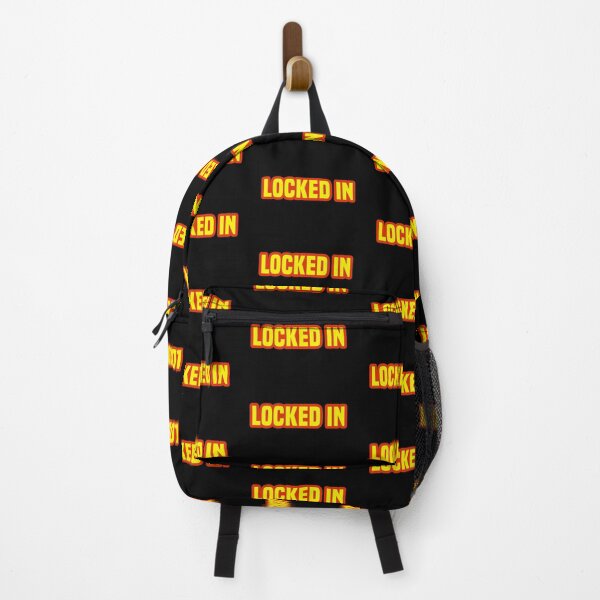Item preview, Locked In, Orange Outline Bold designed and sold by Memes N Lore .
