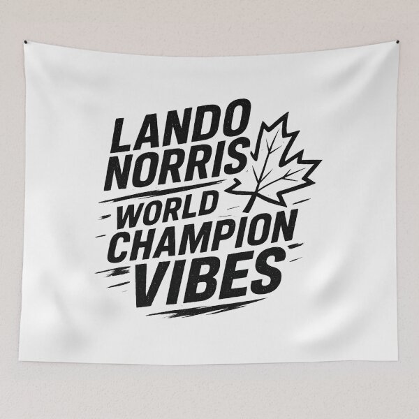 Item preview, Lando Norris World Champion Vibes Canada | Art F1 Maple Leaf Streetwear designed and sold by mocci10.