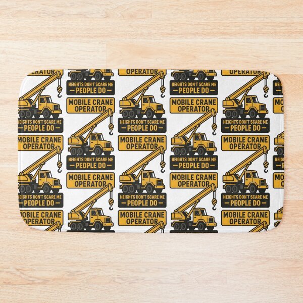 Item preview, Mobile Crane Operator Heights Don’t Scare Me People Do designed and sold by TeeTimeTreasure.