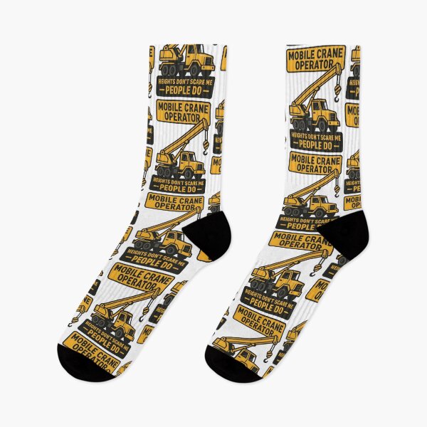 Item preview, Mobile Crane Operator Heights Don’t Scare Me People Do designed and sold by TeeTimeTreasure.