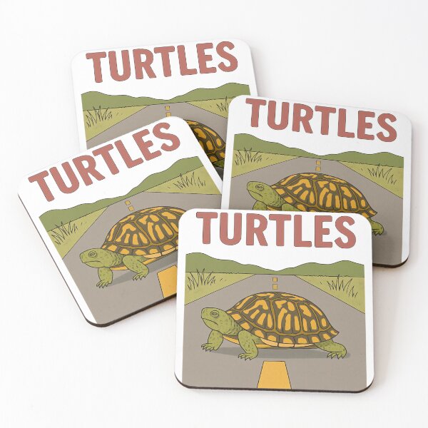 Item preview, I Brake for Turtles designed and sold by TimTurtle.
