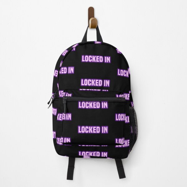 Item preview, Locked In, Purple Outline Bold designed and sold by Memes N Lore .