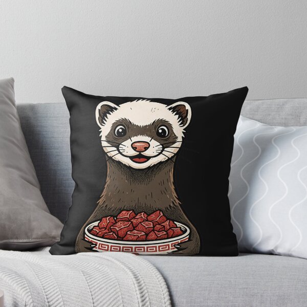Item preview, Ferret Food Lover Pet Owner Gift designed and sold by FemmeForge.