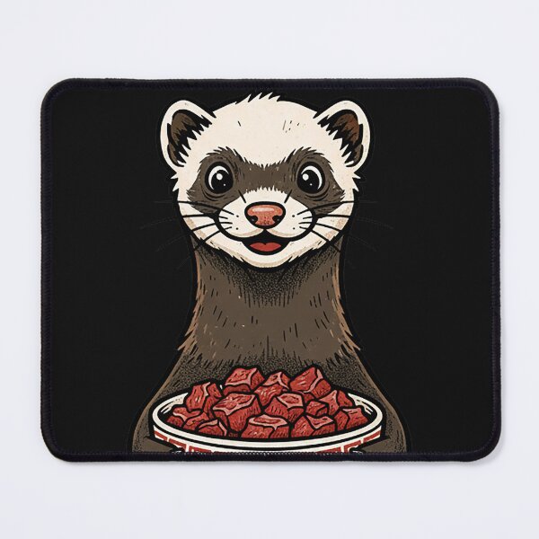 Item preview, Ferret Food Lover Pet Owner Gift designed and sold by FemmeForge.