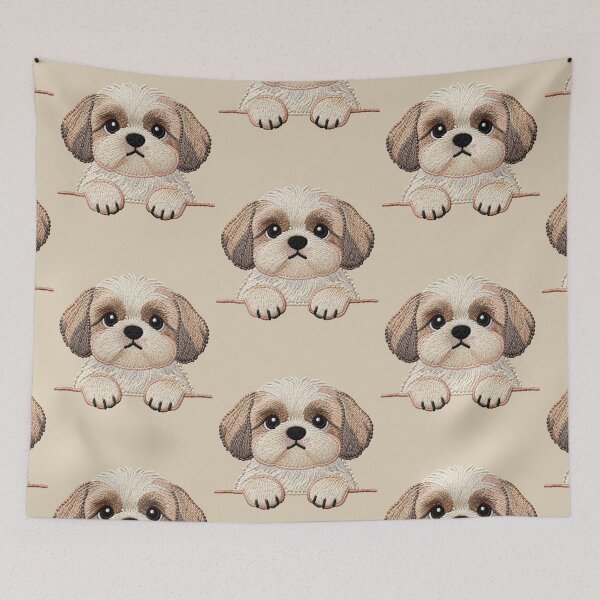 Item preview, Shih Tzu Puppy with a Tender Look designed and sold by AOCollections.