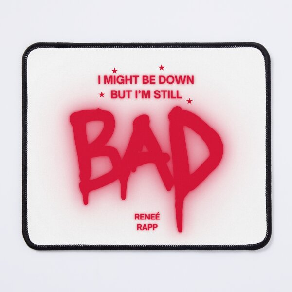 Item preview, RENEÉ RAPP BITE ME I MIGHT BE DOWN BUT I'M STILL BAD designed and sold by lavndershrtdays.