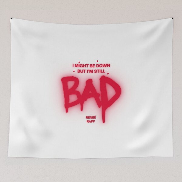 Item preview, RENEÉ RAPP BITE ME I MIGHT BE DOWN BUT I'M STILL BAD designed and sold by lavndershrtdays.